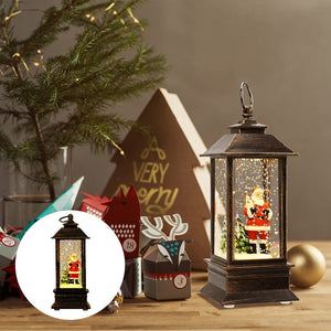 Weihnachtsmann Wasserlaterne