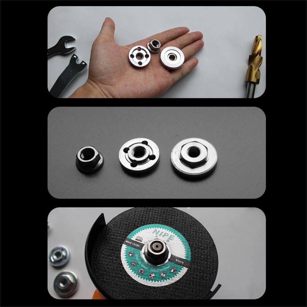 Einfache Sicherungsmutter für Winkelschleifer