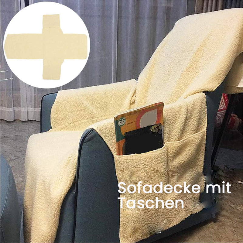 Sofadecke Aus Lammfleece