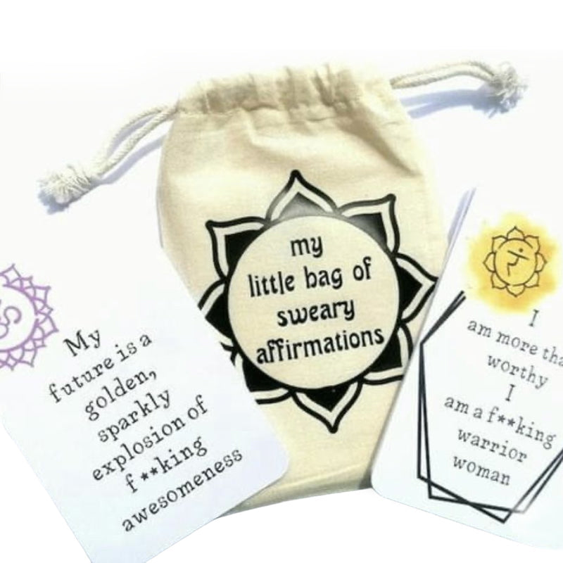 🎁Lustiges Affirmationskarten-Geschenk aus beschichtetem Papier (Set mit 16 Stück)