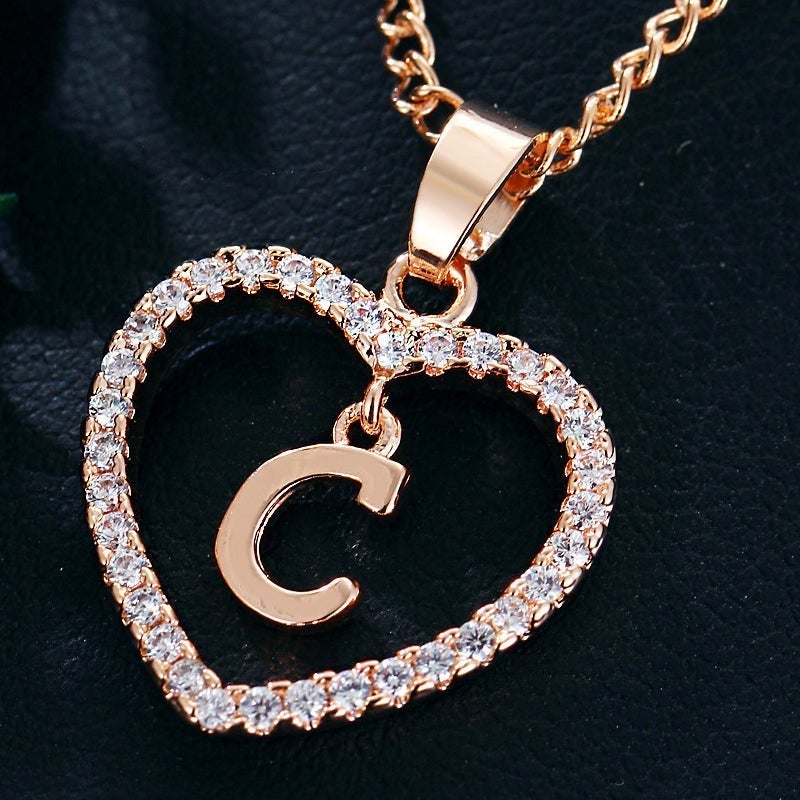 Anfangsbuchstaben A-Z Halskette