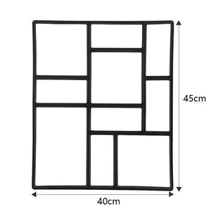 DIY Pflastern Form（36 * 36cm/45 * 40cm）