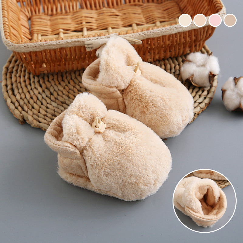 Baby Karikatur-Plüsch-Baumwollschuhe