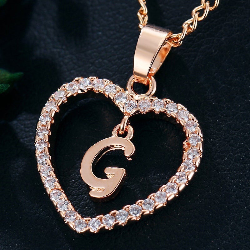 Anfangsbuchstaben A-Z Halskette