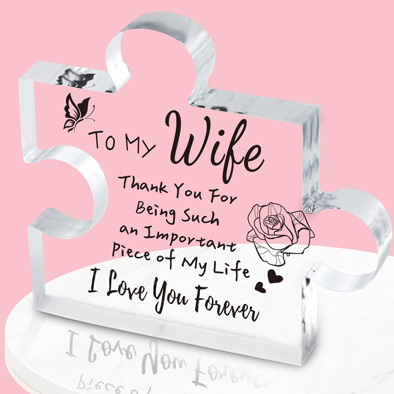 Acryl Puzzle Ornament