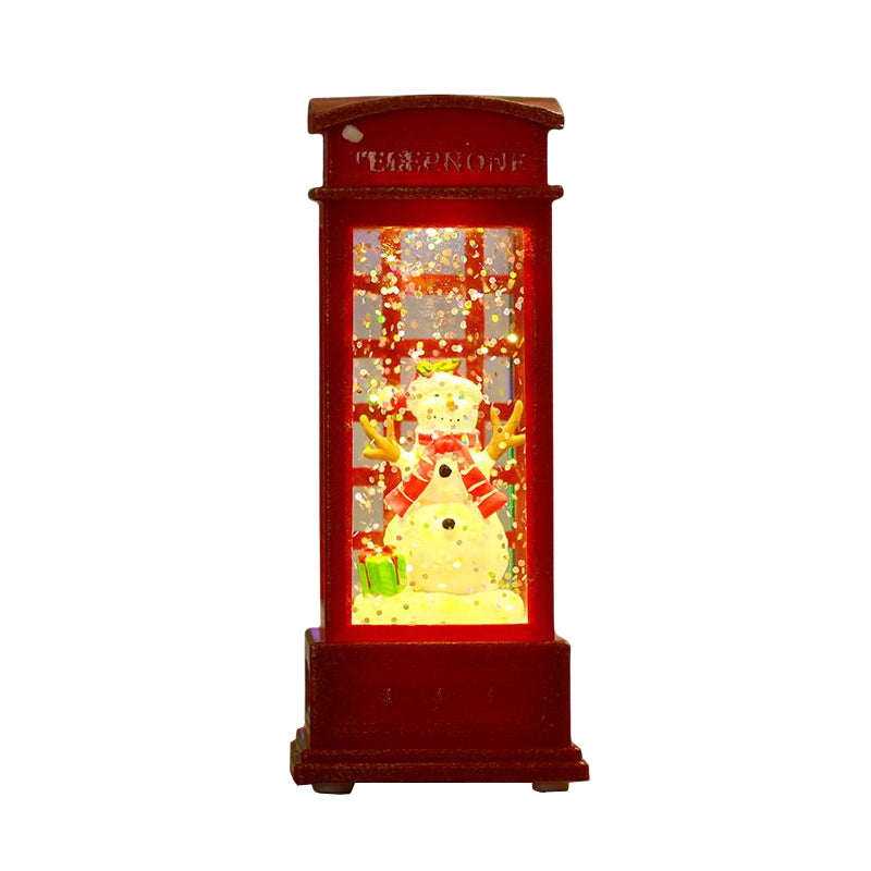 Weihnachtsmann Wasserlaterne